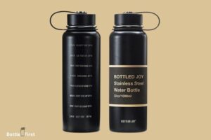 8Am To 8Pm Water Bottle: Time-Marked Water Bottle!