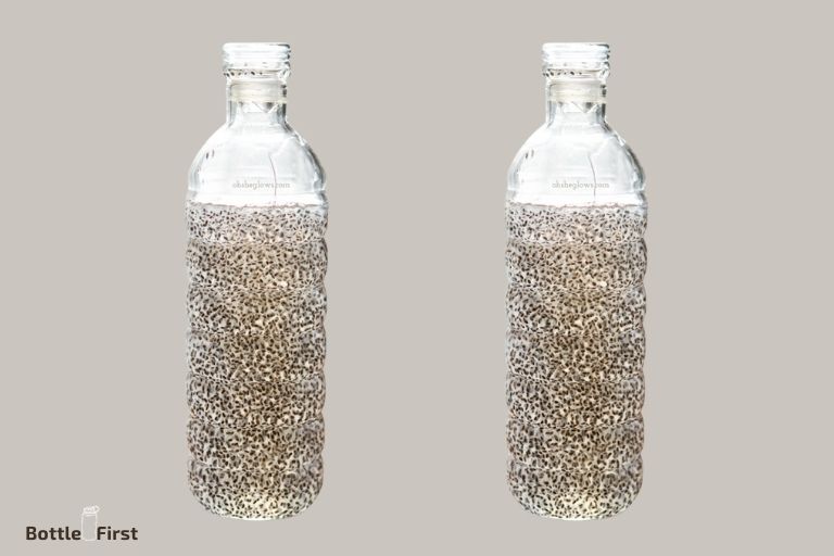 Adding Chia Seeds To Water Bottle