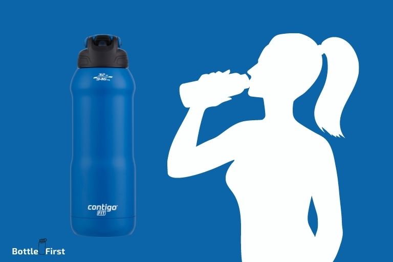 Contigo Fit Autospout Water Bottle, 32oz, AMP