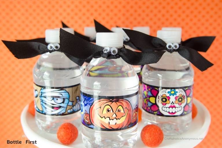Halloween Water Bottle Ideas