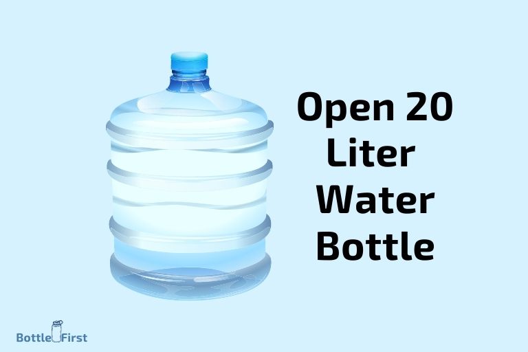 How To Open Litre Water Bottle