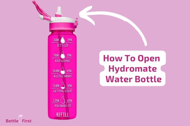 How To Open Hydromate Water Bottle