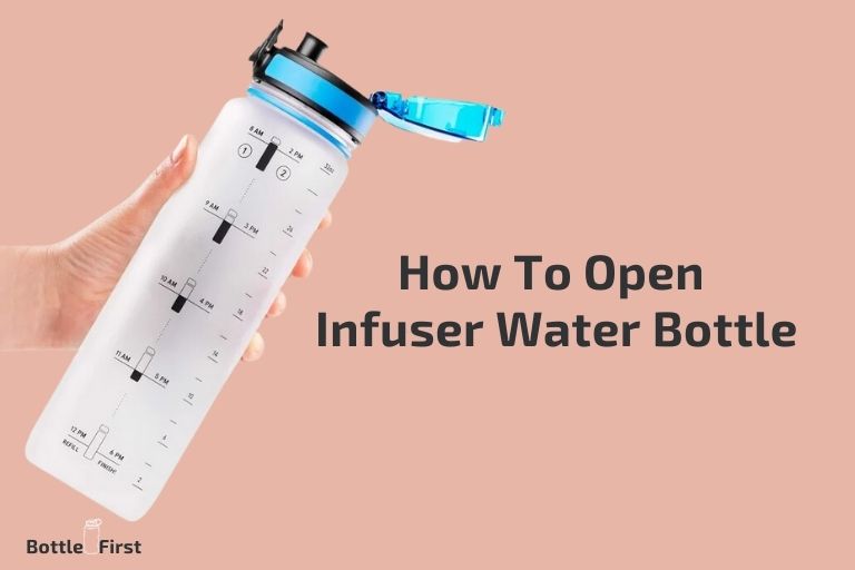 How To Open Infuser Water Bottle
