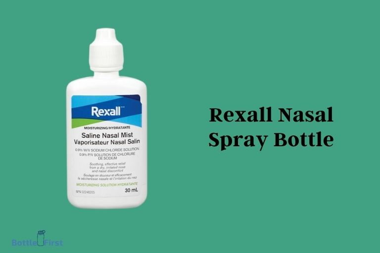 How To Open Rexall Nasal Spray Bottle
