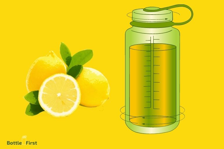 How To Put Lemon In Water Bottle
