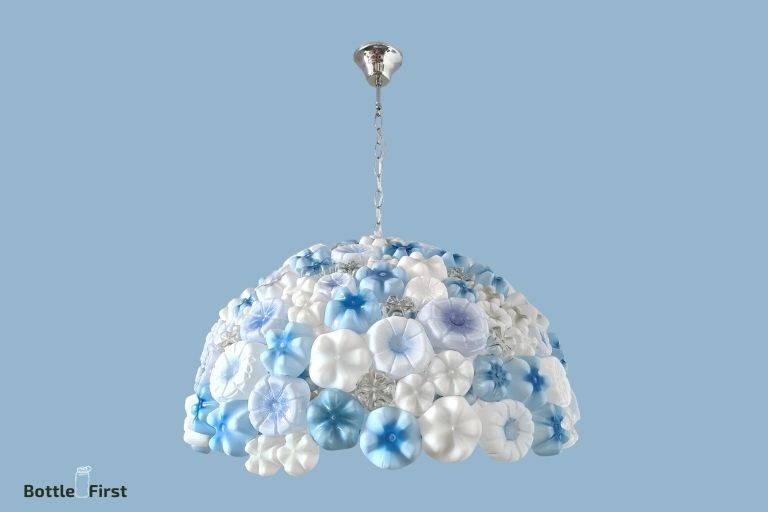 Water Bottle Chandelier Diy