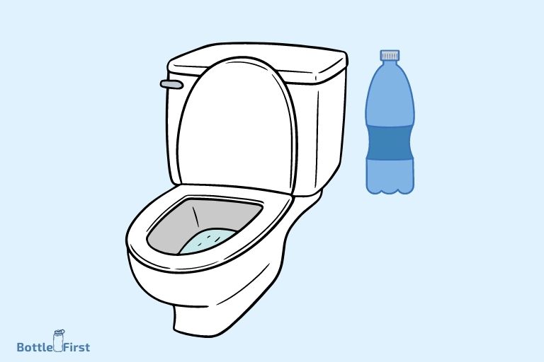 Water Bottle In Toilet To Save Water