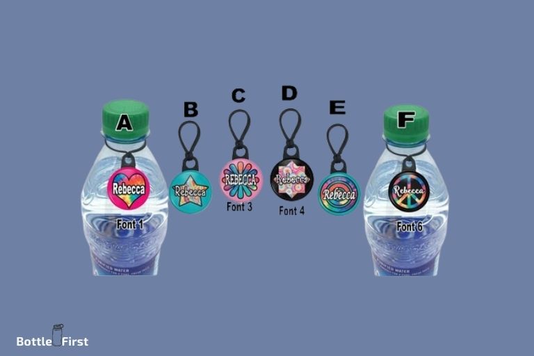 Water Bottle Name Tags