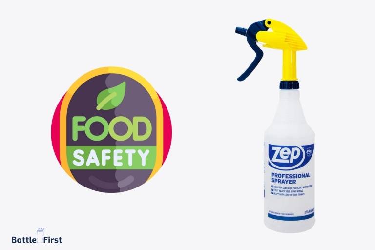 are zep spray bottles food safe