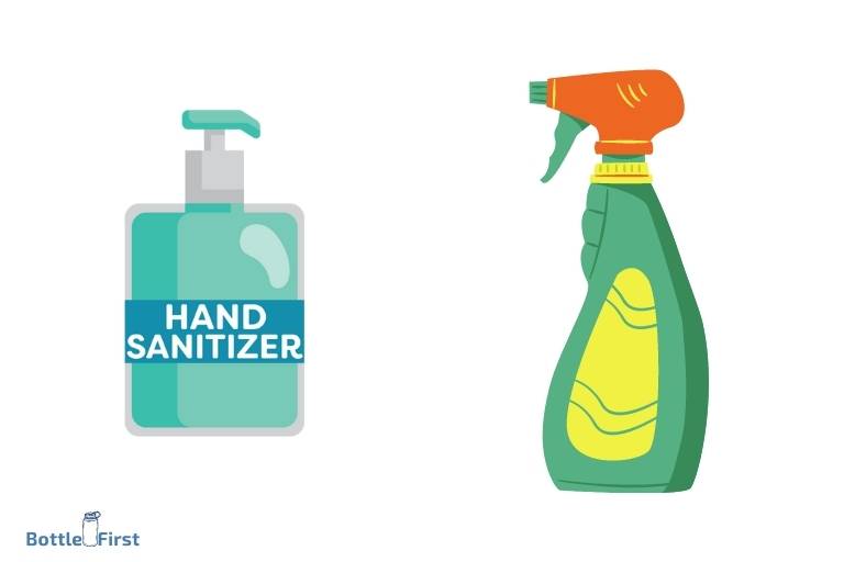 can you put hand sanitizer in a spray bottle