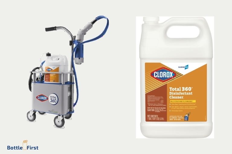 can you use clorox total in a spray bottle