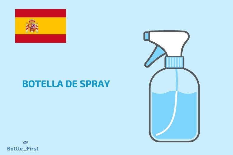 how do you say spray bottle in spanish