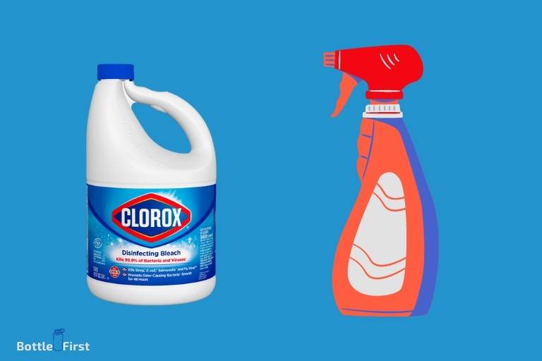 how long does bleach last in a spray bottle
