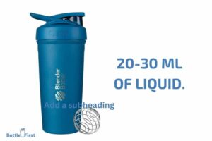 How Many Ml is a Blender Bottle? Typically 600ml to 800ml