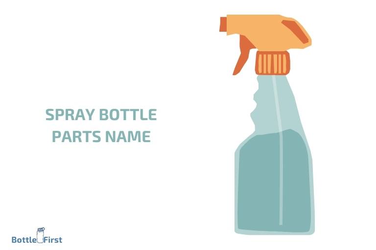 spray bottle parts name