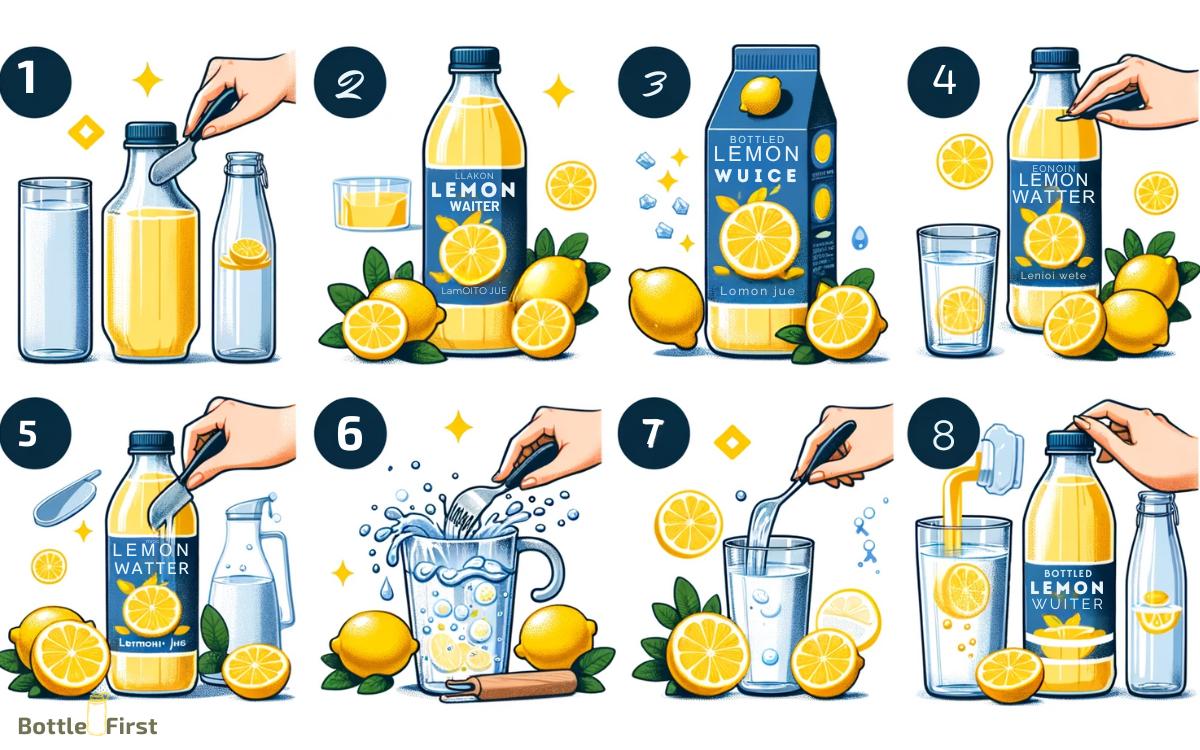 How To Make Lemon Water With Bottled Lemon Juice 7 Steps!