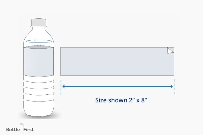 What Size Are Water Bottle Labels