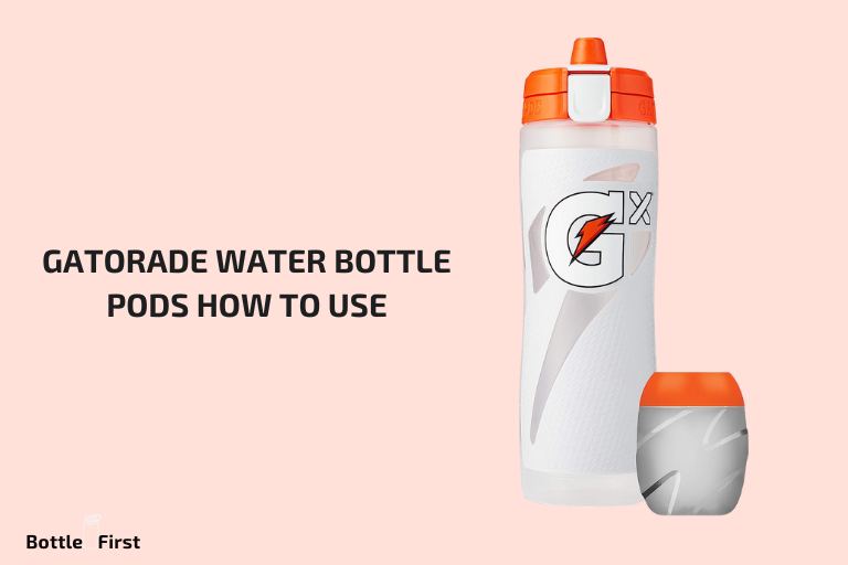 gatorade water bottle pods how to use