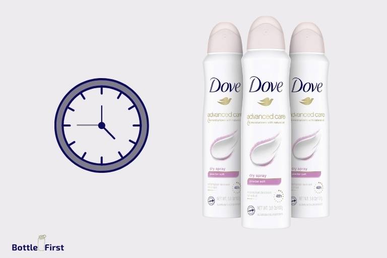 how long is a dove spray bottle