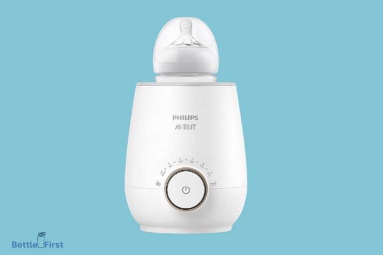 how much water to put in philips avent bottle warmer