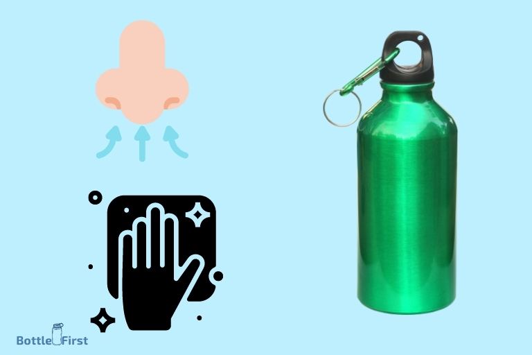 how to get smell out of stainless steel water bottle