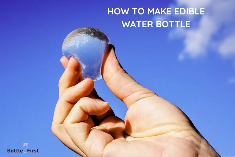 how to make edible water bottle