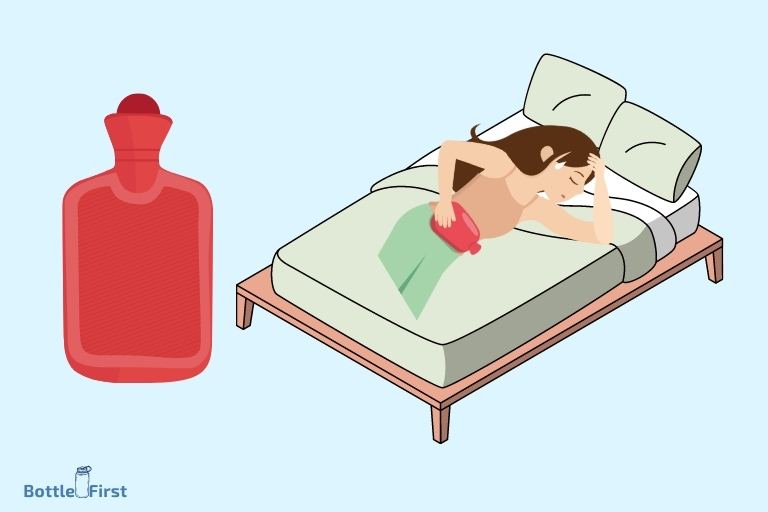 how to use hot water bottle in bed
