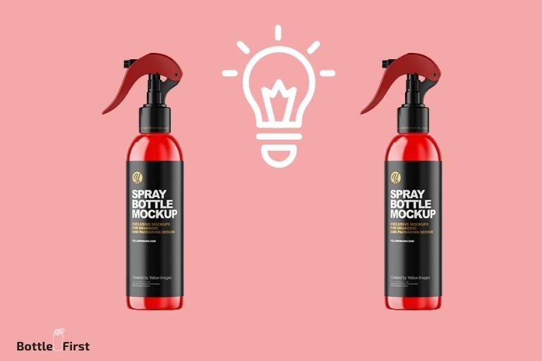 spray bottle design ideas