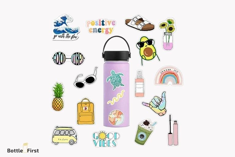 12 Unique Sticker Ideas For Water Bottles