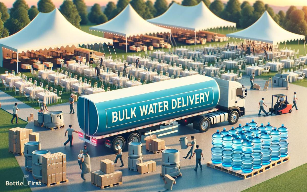 Bulk Water Delivery for Events or Parties
