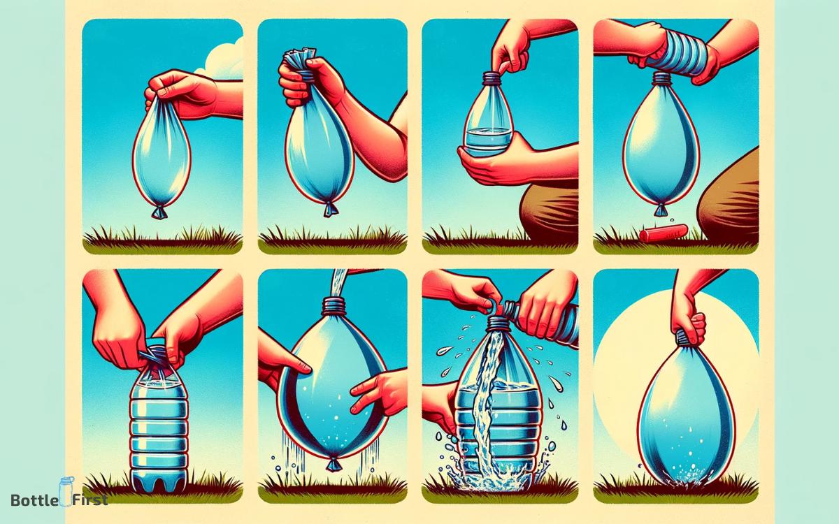 How To Fill A Water Balloon With A Water Bottle? 4 Steps!