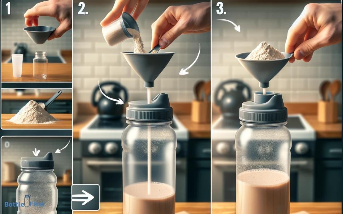 How to Get Protein Powder Into a Water Bottle