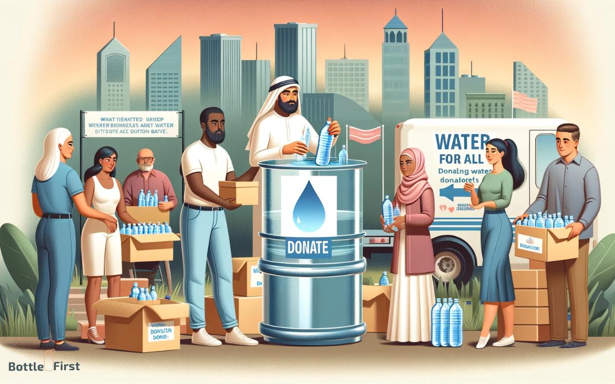 How to Get Water Bottles Donated