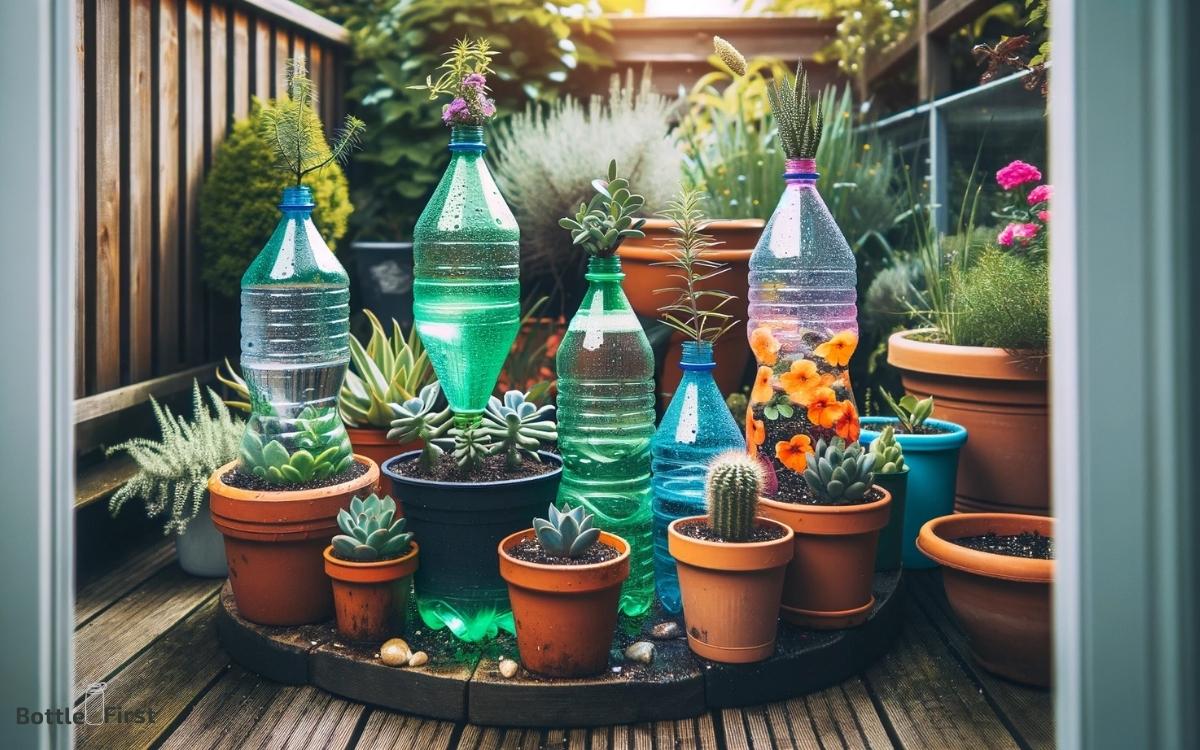 How to Use Water Bottles in Garden