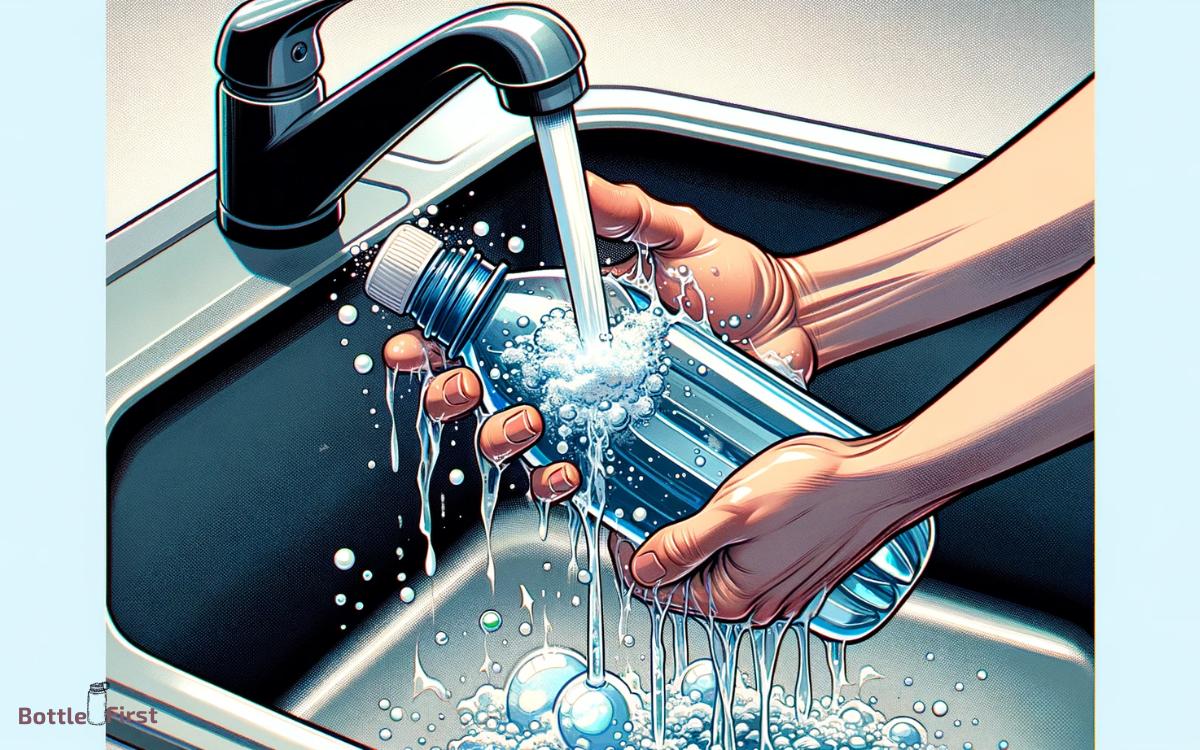 Step Rinse Thoroughly to Remove Soap Residue