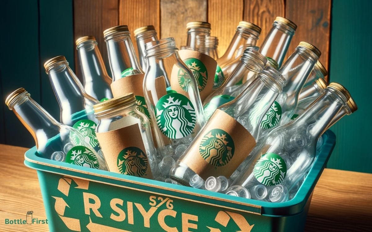 are starbucks glass bottles recyclable
