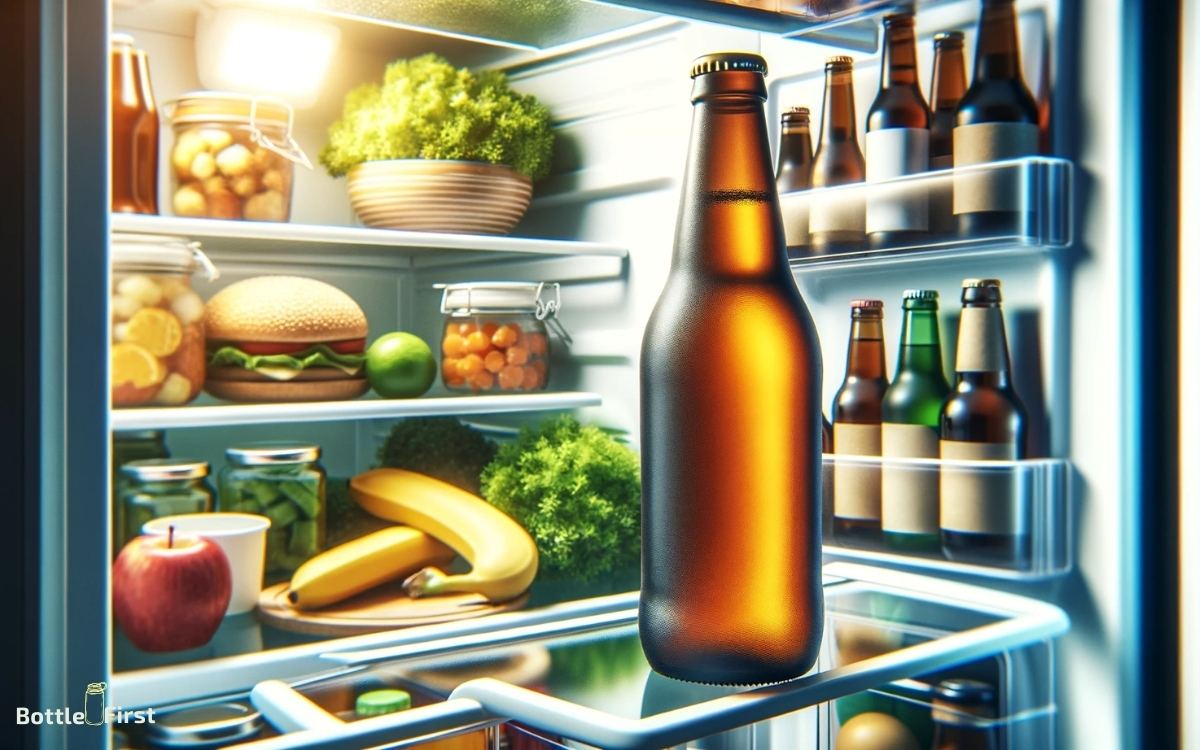 can we keep glass bottle in fridge