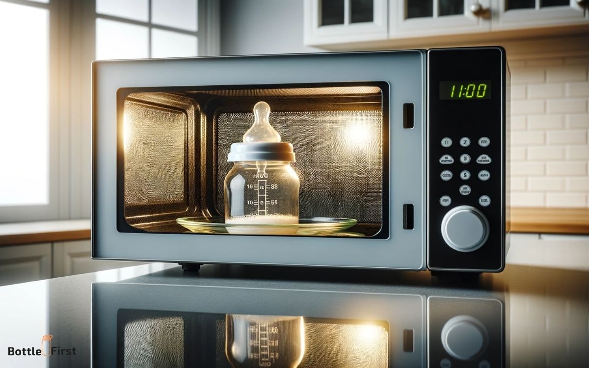 can you microwave glass baby bottles