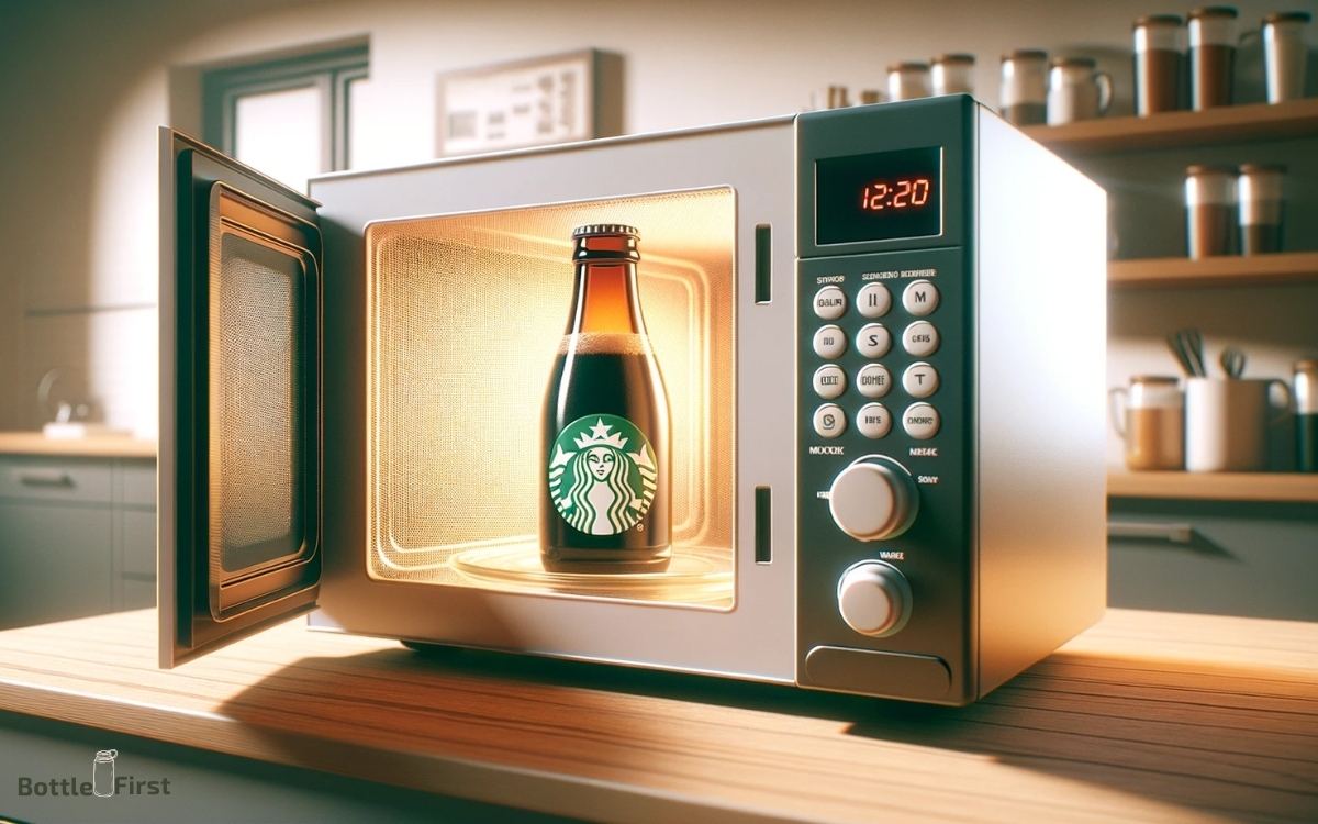 can you microwave starbucks glass bottles