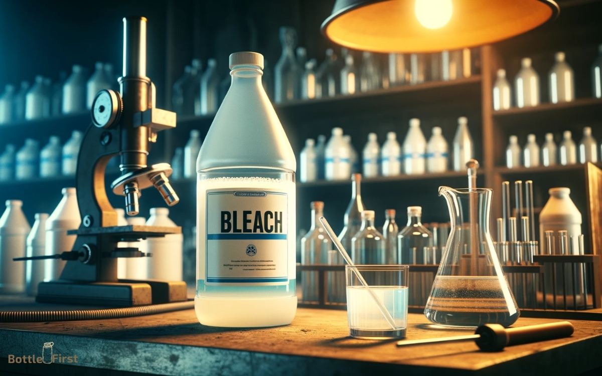 can you store bleach in glass bottle