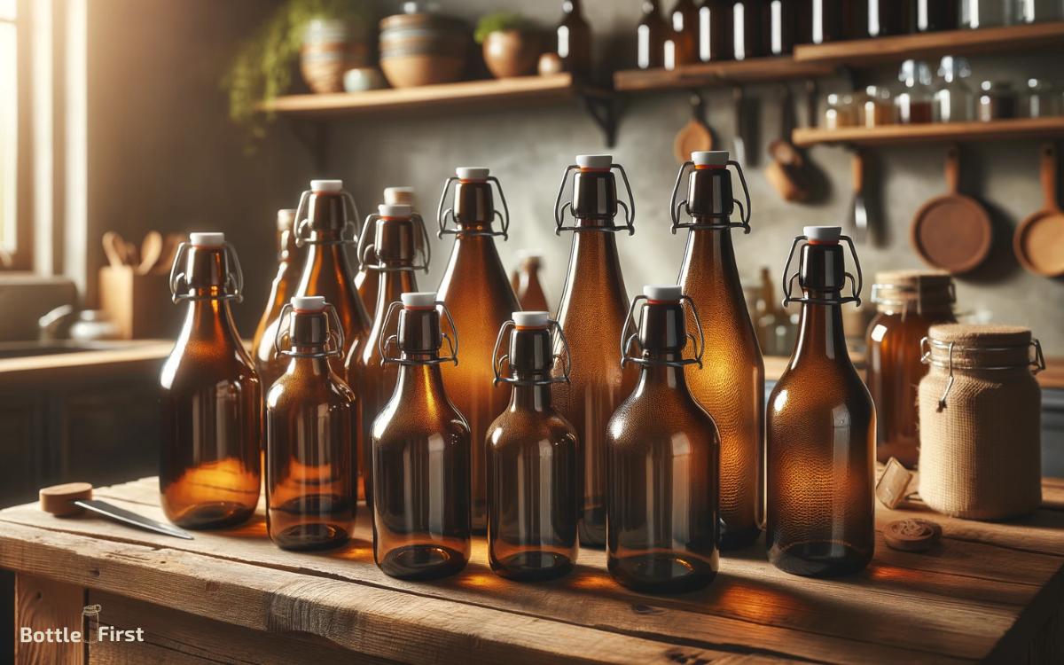 Benefits of Brown Glass Swing Top Bottles