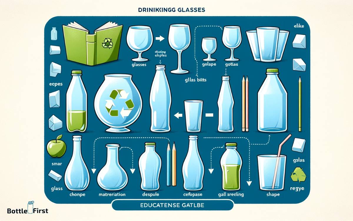 Differentiating Drinking Glasses From Glass Bottles