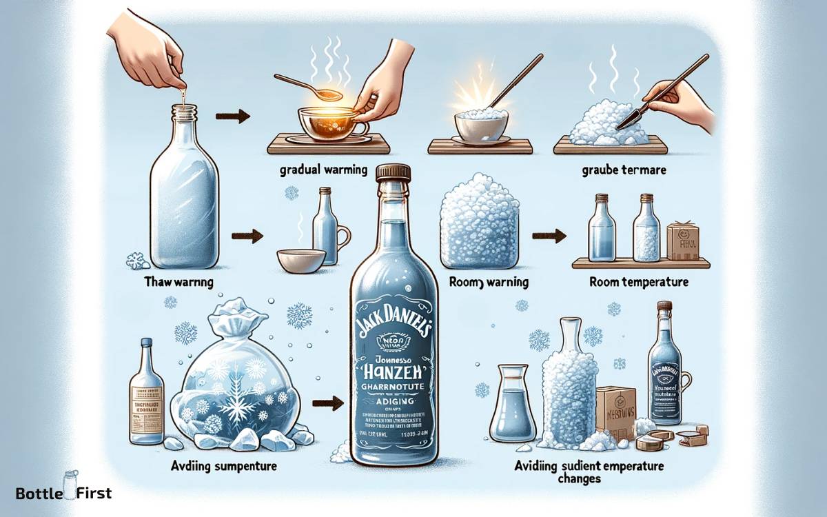 How to Thaw a Frozen Glass Bottle