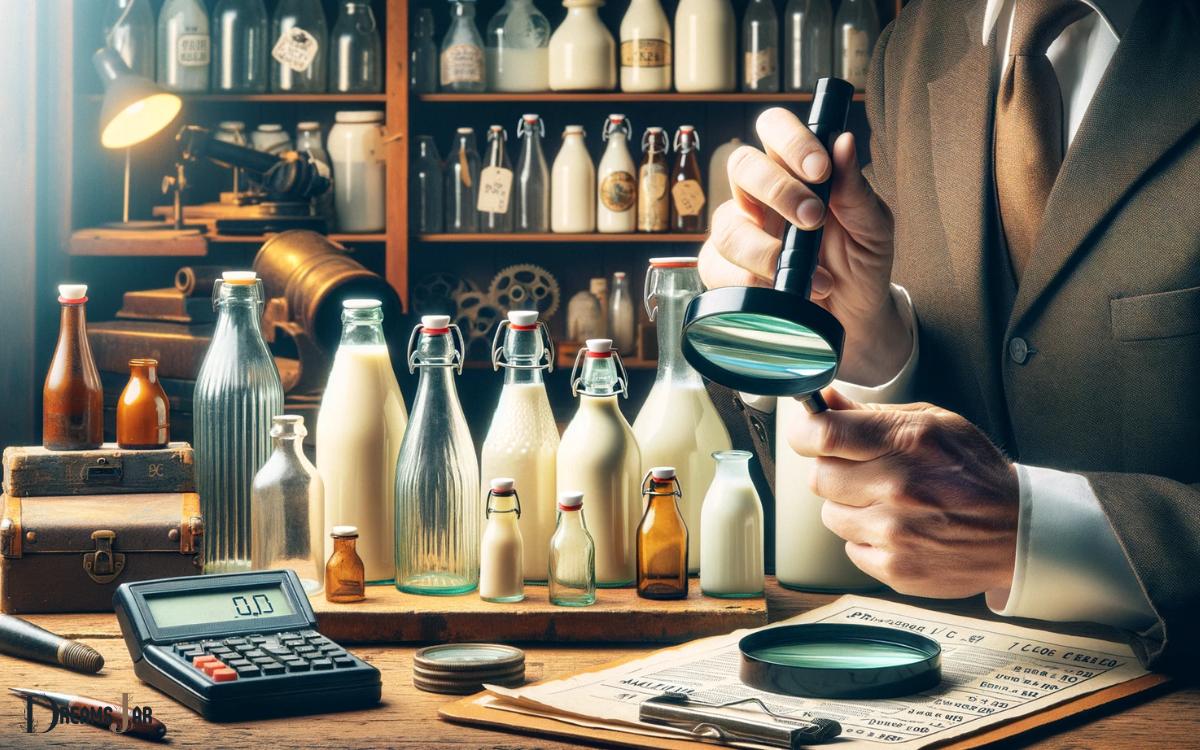 Pricing and Appraising Milk Bottles