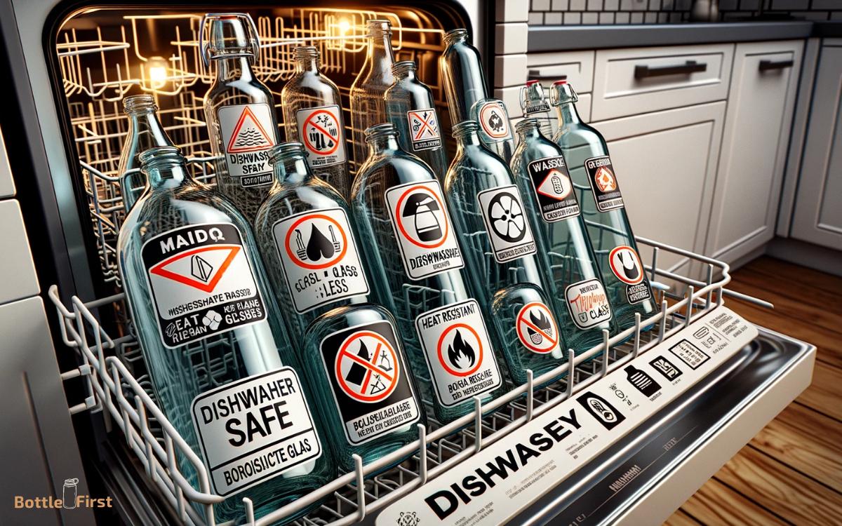 Signs of Dishwasher Compatible Glass Bottles