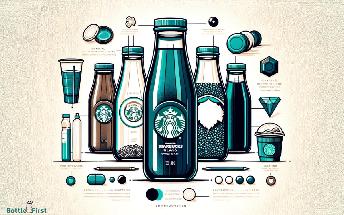 Starbucks Glass Bottles Composition and Design