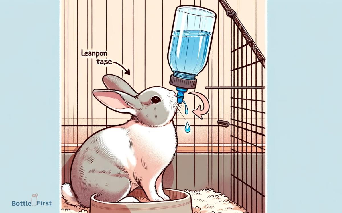 Teaching Your Bunny to Drink From the Water Bottle