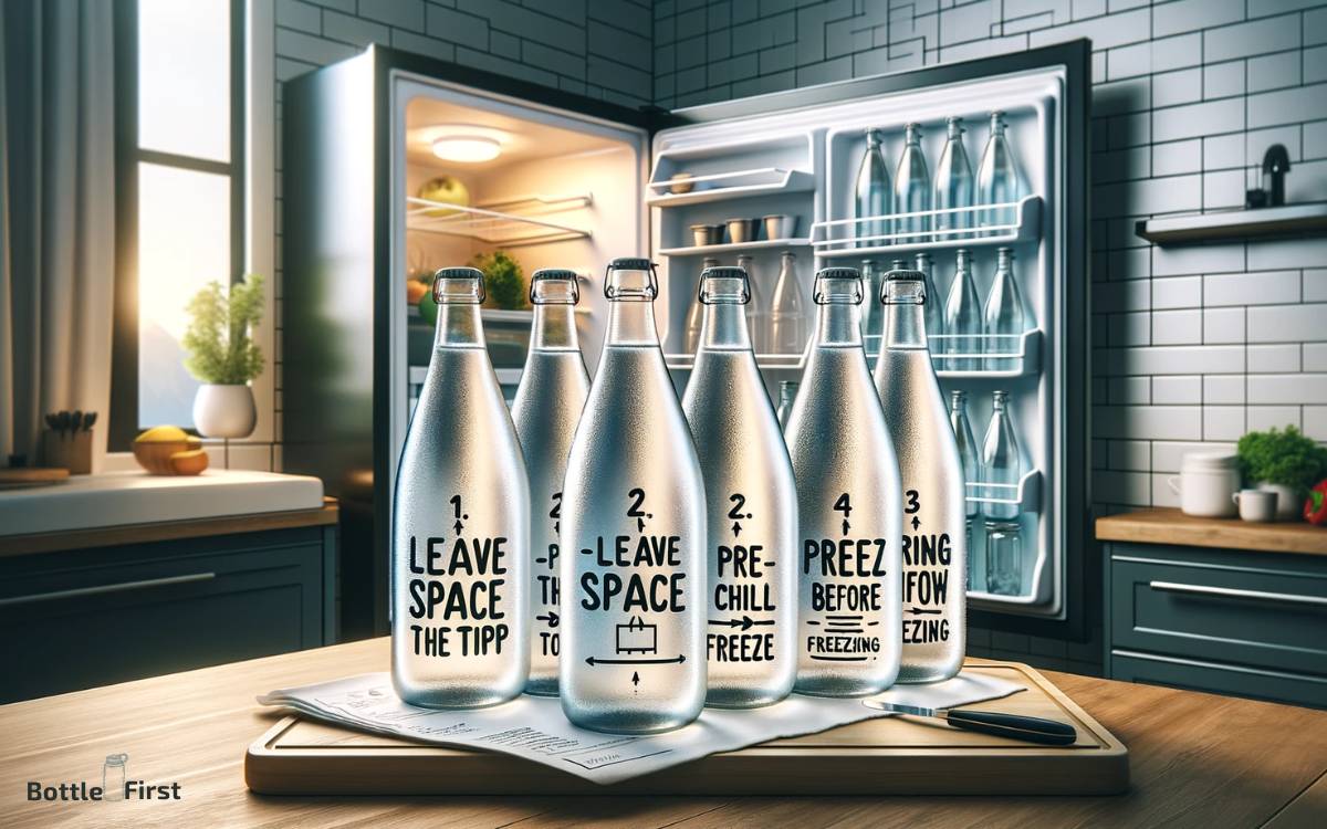 Thawing Frozen Milk in Glass Bottles