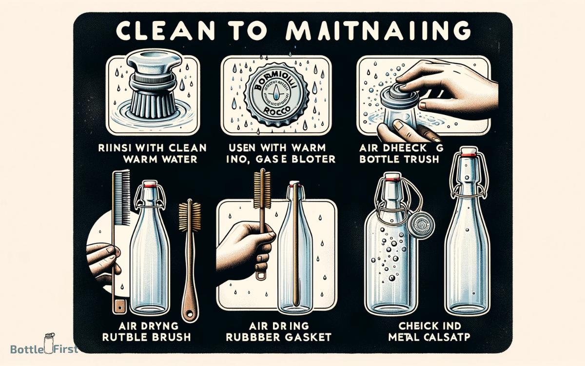 Tips for Cleaning and Maintaining the Glass Bottle