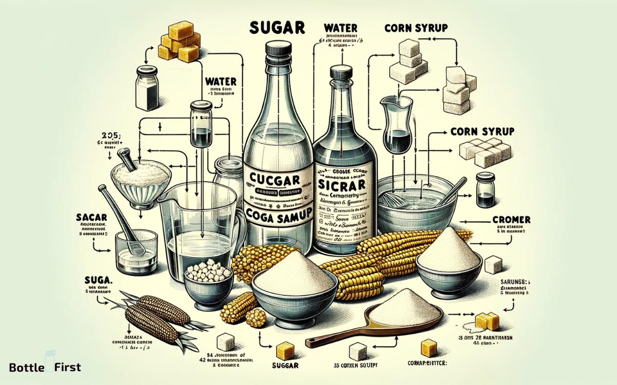 What Are Sugar Glass Bottles Made of